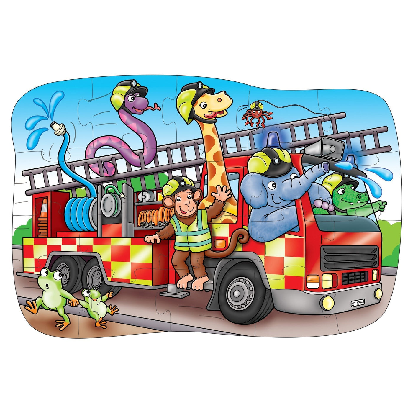 Orchard Toys Big Fire Engine 20 Piece Jigsaw Puzzle