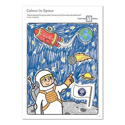 Orchard Toys Colouring Book - Space