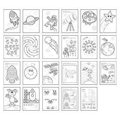 Orchard Toys Colouring Book - Space