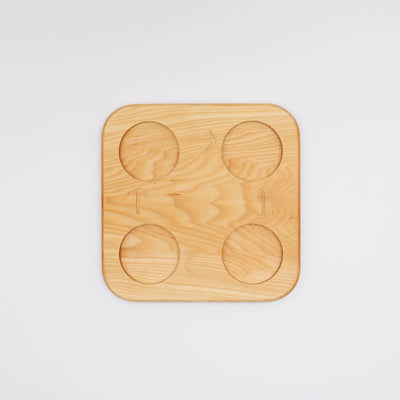 Wooden Circle Cycle Board for Loose Parts by Oyuncak House