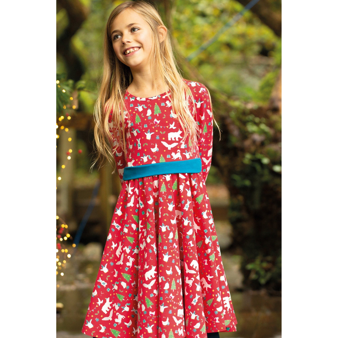 Party Skater Dress - Lets Party by Frugi