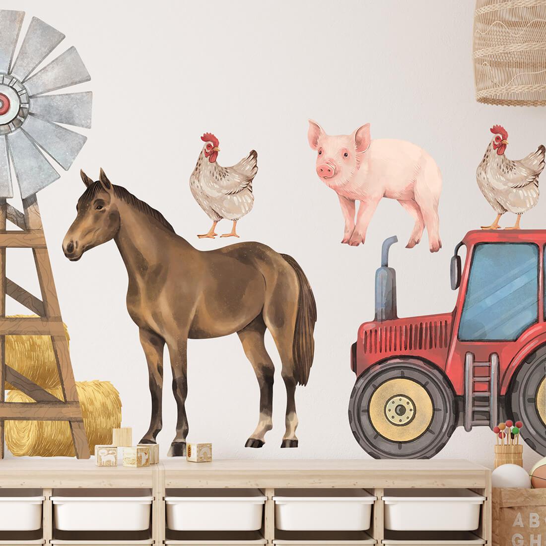 Wall Sticker - Farm Animals 1