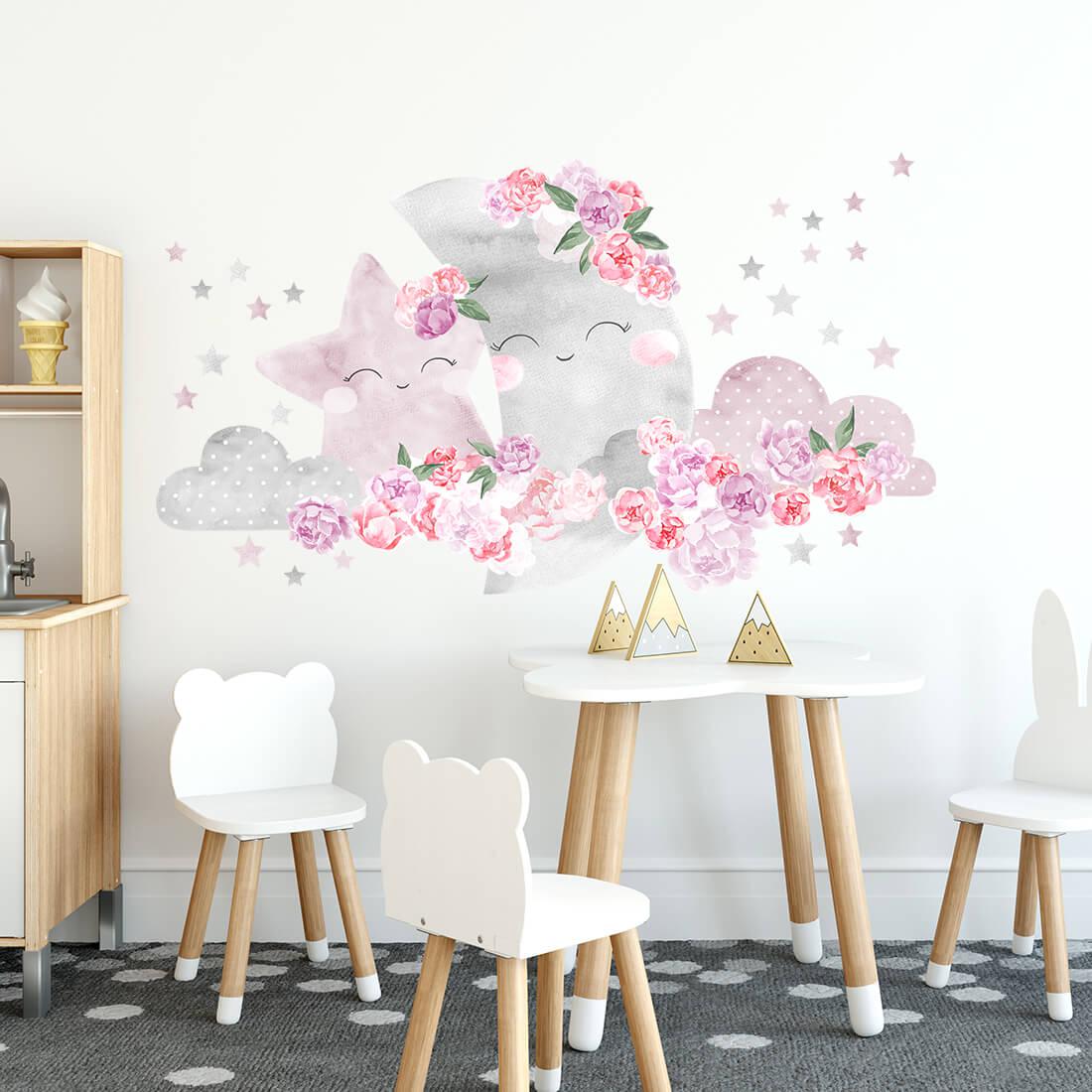 Wall Sticker - Pink Moon