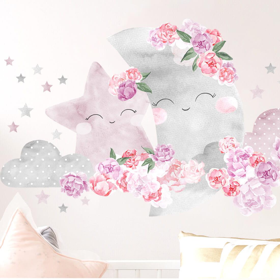 Wall Sticker - Pink Moon