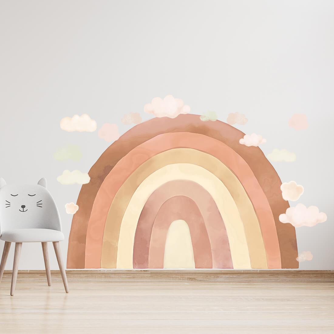 Wall Sticker - Rainbow Beige