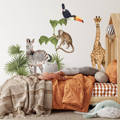 Wall Sticker - Safari Animals Il