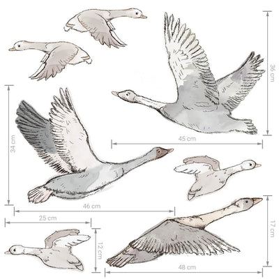Wall Stickers - Geese