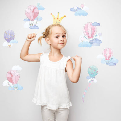 Wall Stickers - Pink Balloons