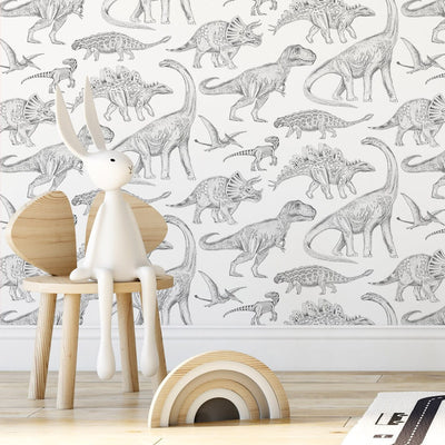 Wallpaper - Dino White
