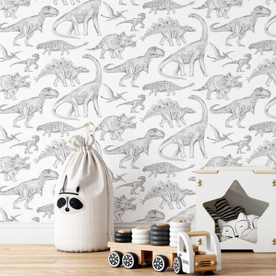 Wallpaper - Dino White