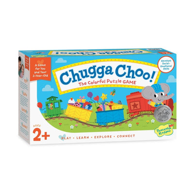 Chugga Chugga Puzzle Colour Game by Peaceable Kingdom