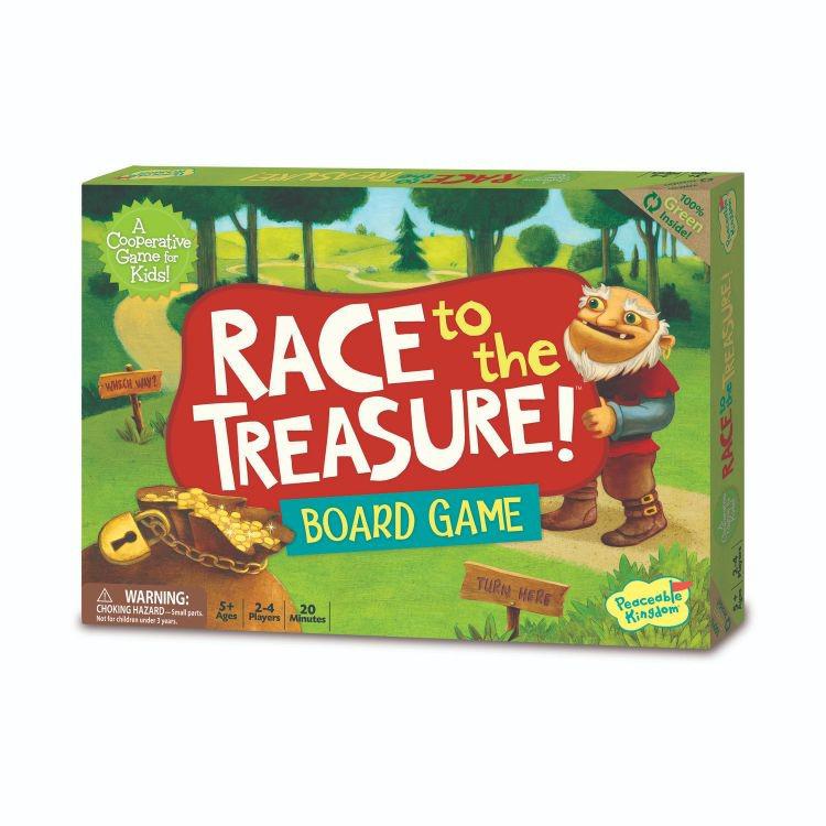 Race To The Treasure Game by Peaceable Kingdom
