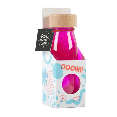 Petit Boum Sensory Float Bottle - Fluo Pink