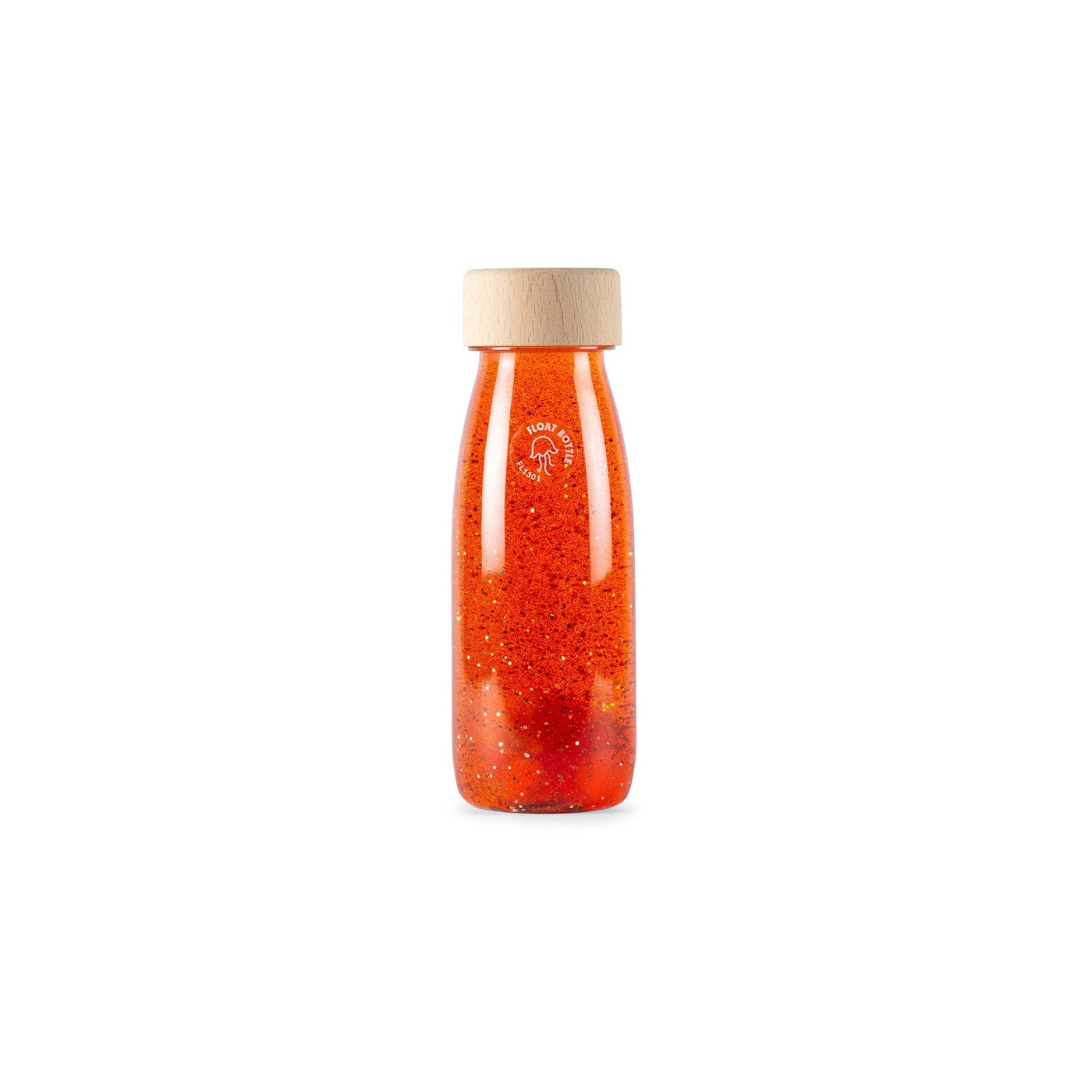 Petit Boum Sensory Float Bottle - Orange