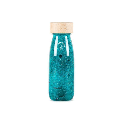 Petit Boum Sensory Float Bottle - Turquoise