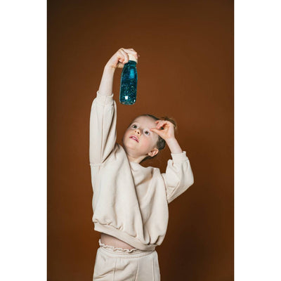 Petit Boum Sensory Float Bottle - Turquoise