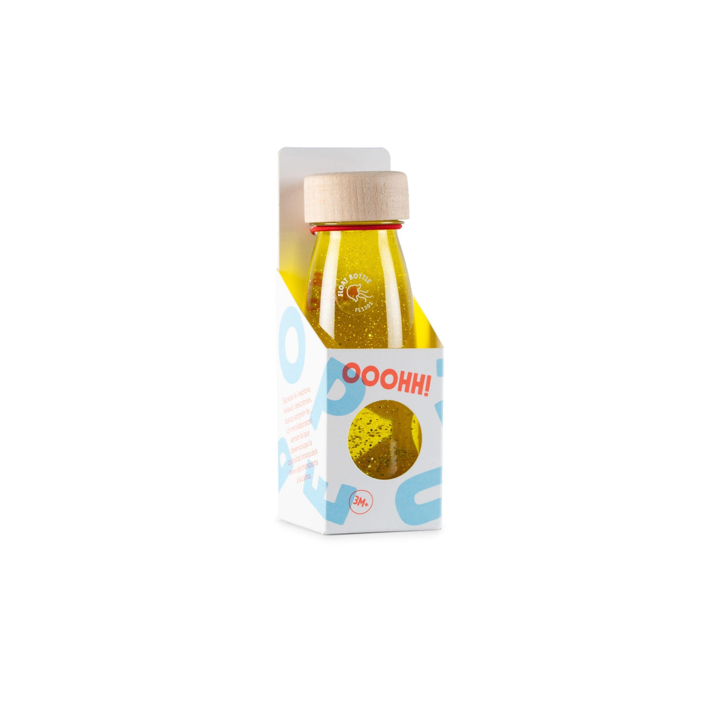 Petit Boum Sensory Float Bottle - Yellow