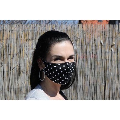 Petit Lulu 2 Comfort Face Mask Covers - Circles - Medium