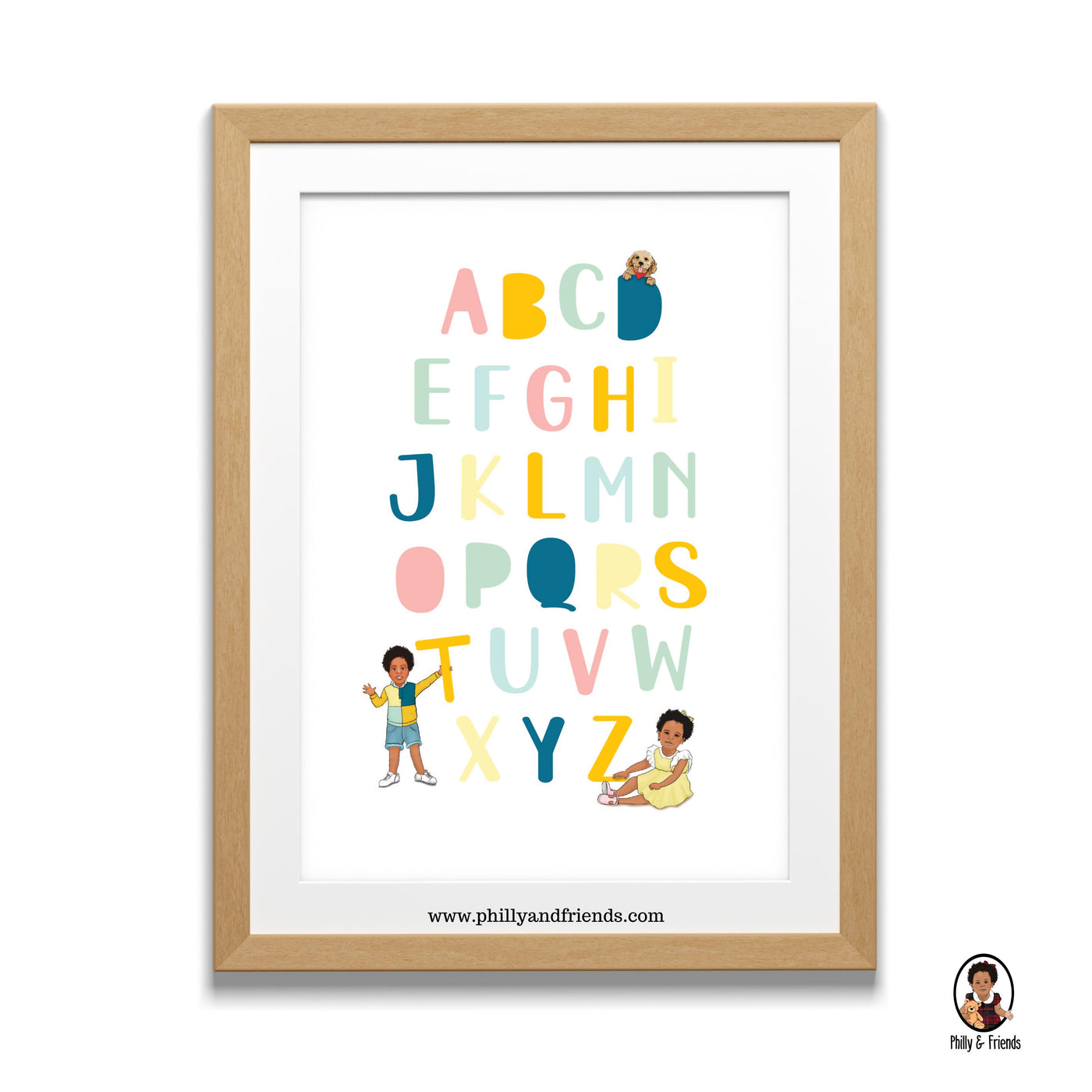 Alphabet & Numbers Poster - Educational Posters