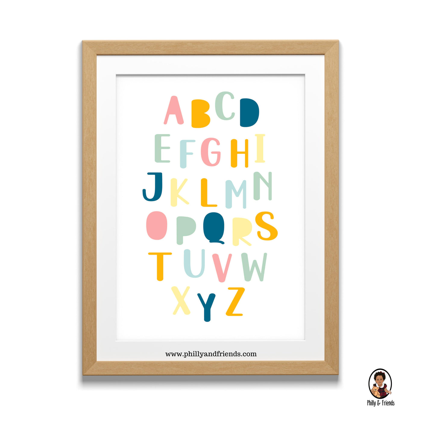 Alphabet & Numbers Poster - Educational Prints EYFS