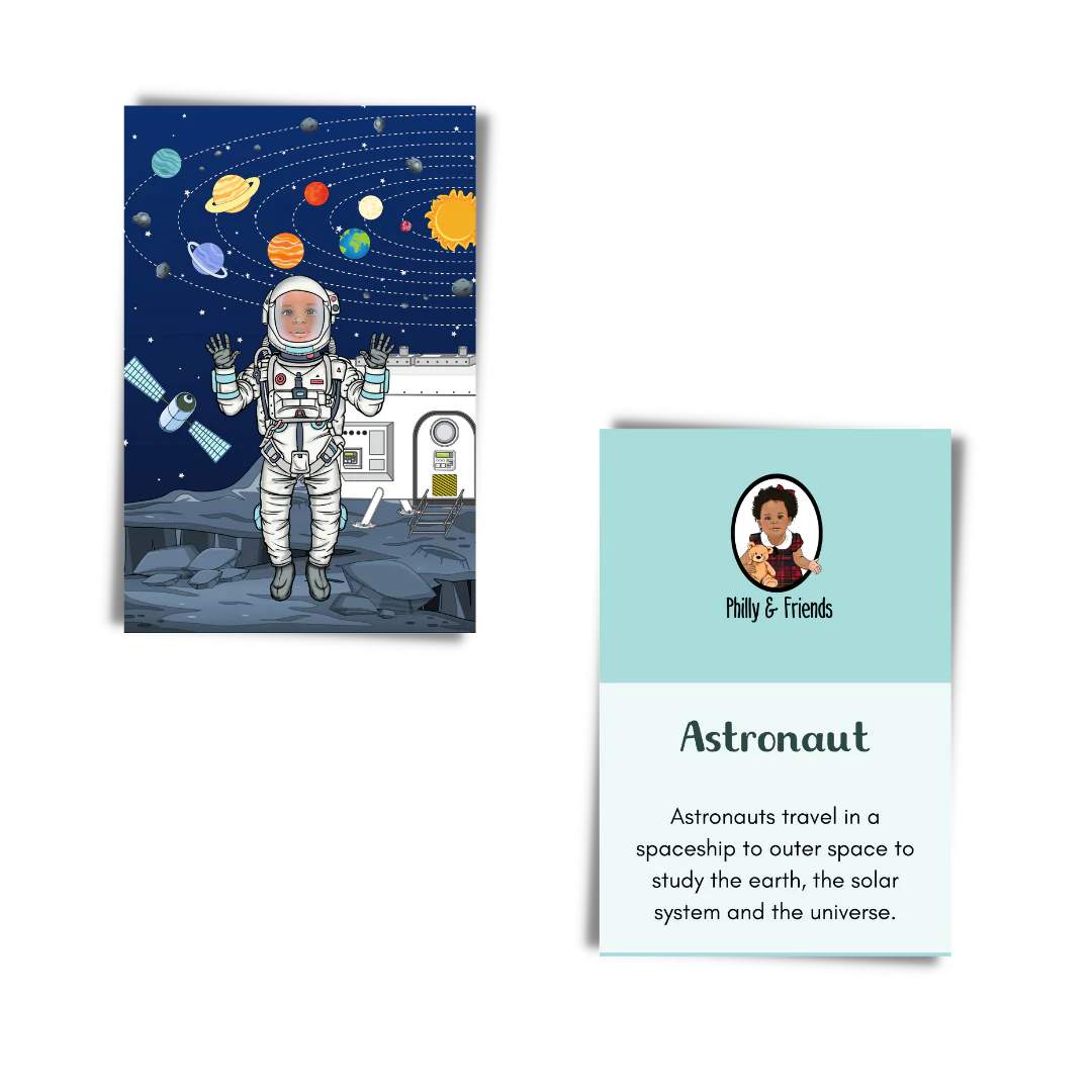 Astronaut Wooden Jigsaw Puzzle - 40 Piece - Tin Box