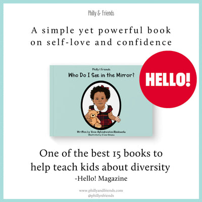 Who Do I See in the Mirror? by Philly & Friends - Hardback Picture Book