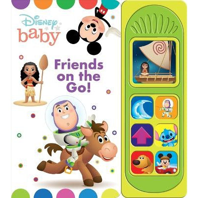Disney Baby Friends On The Go Little Sound Book OP