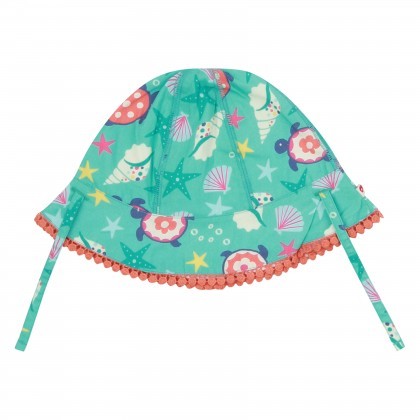 Piccalilly Deep Sea Baby Sun Hat
