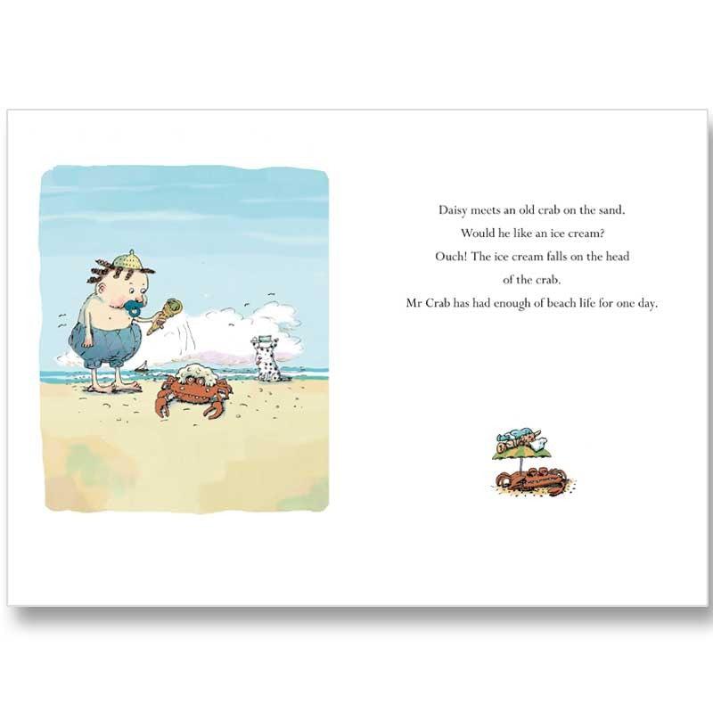 Daisy Darling Let's Go To The Beach!: A Daisy And Daddy Story Book
