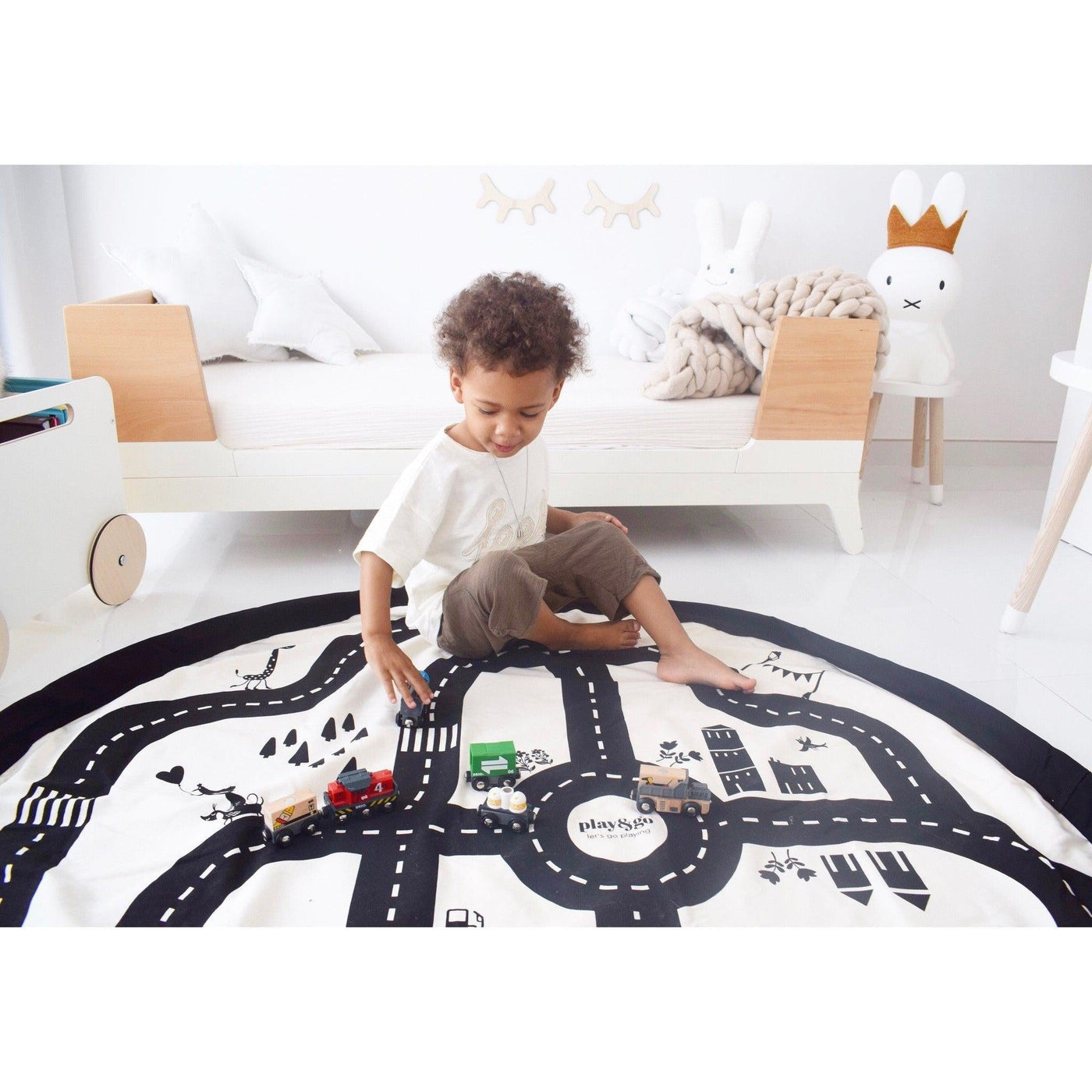 Play & Go Toy Storage Bag & Play Mat - Roadmap & Thunderbolts