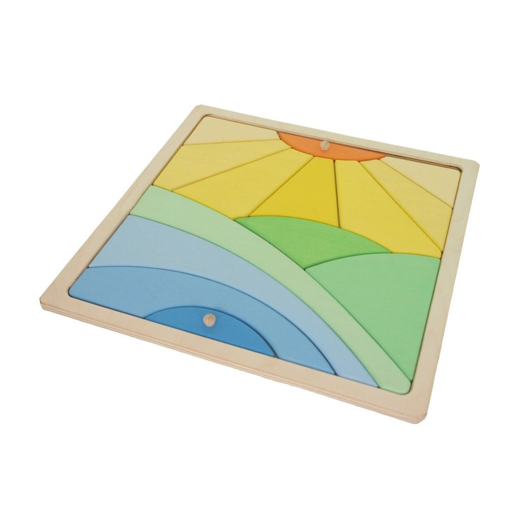 Educational Jigsaw - Sun by Playful Wood