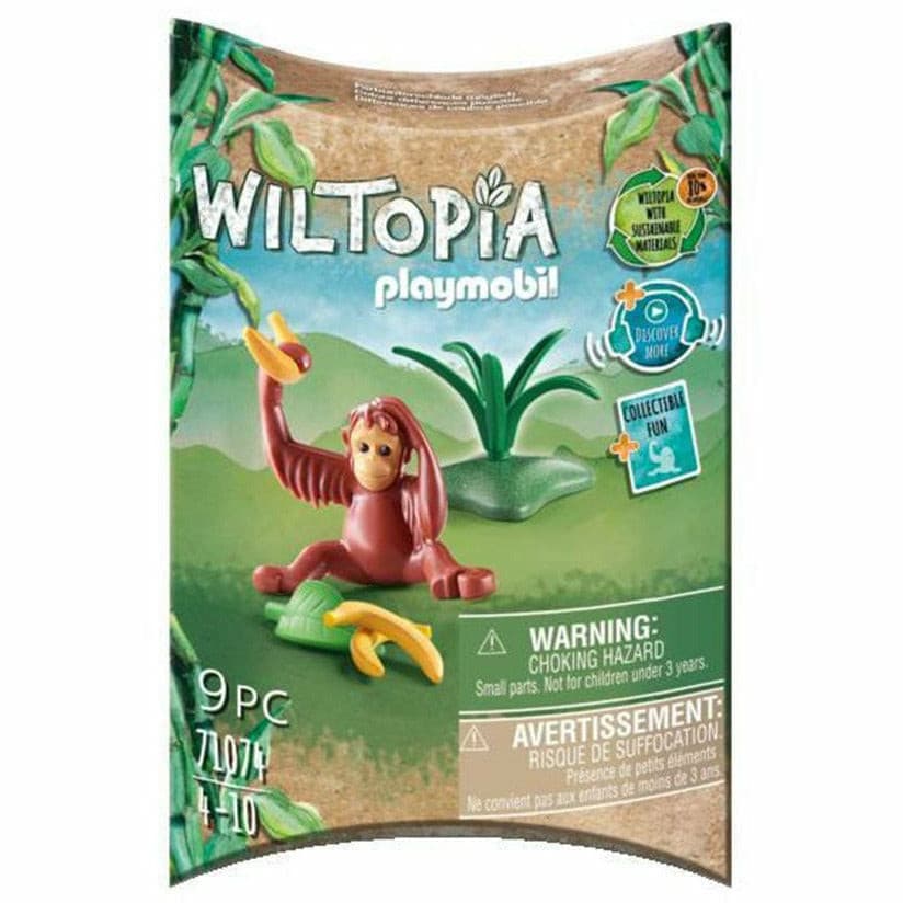 Wiltopia - Baby Orangutan-Animal Figures-Playmobil-Yes Bebe