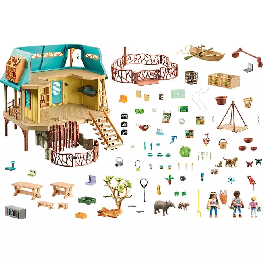 Wiltopia - Discover the Planet Research Base-Toy Playsets-Playmobil-Yes Bebe