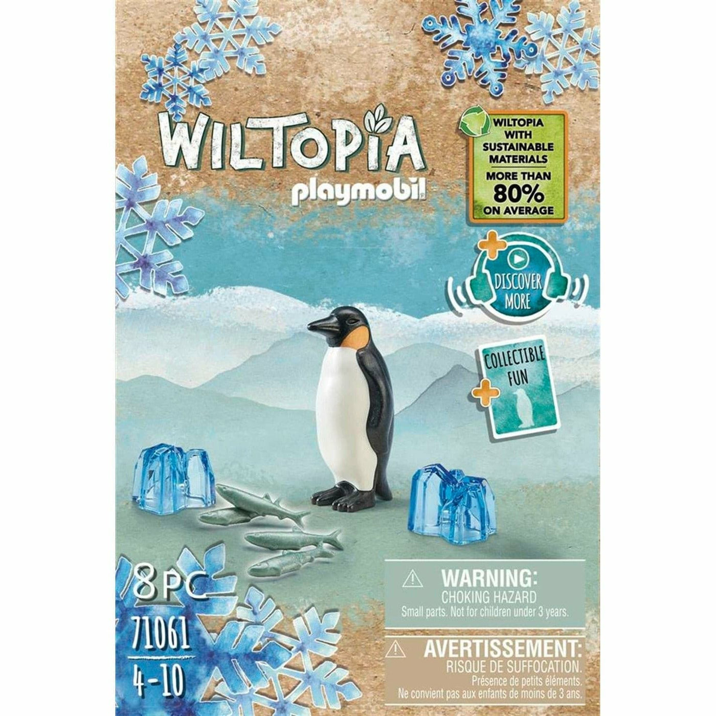 Wiltopia - Emperor Penguin-Animal Figures-Playmobil-Yes Bebe