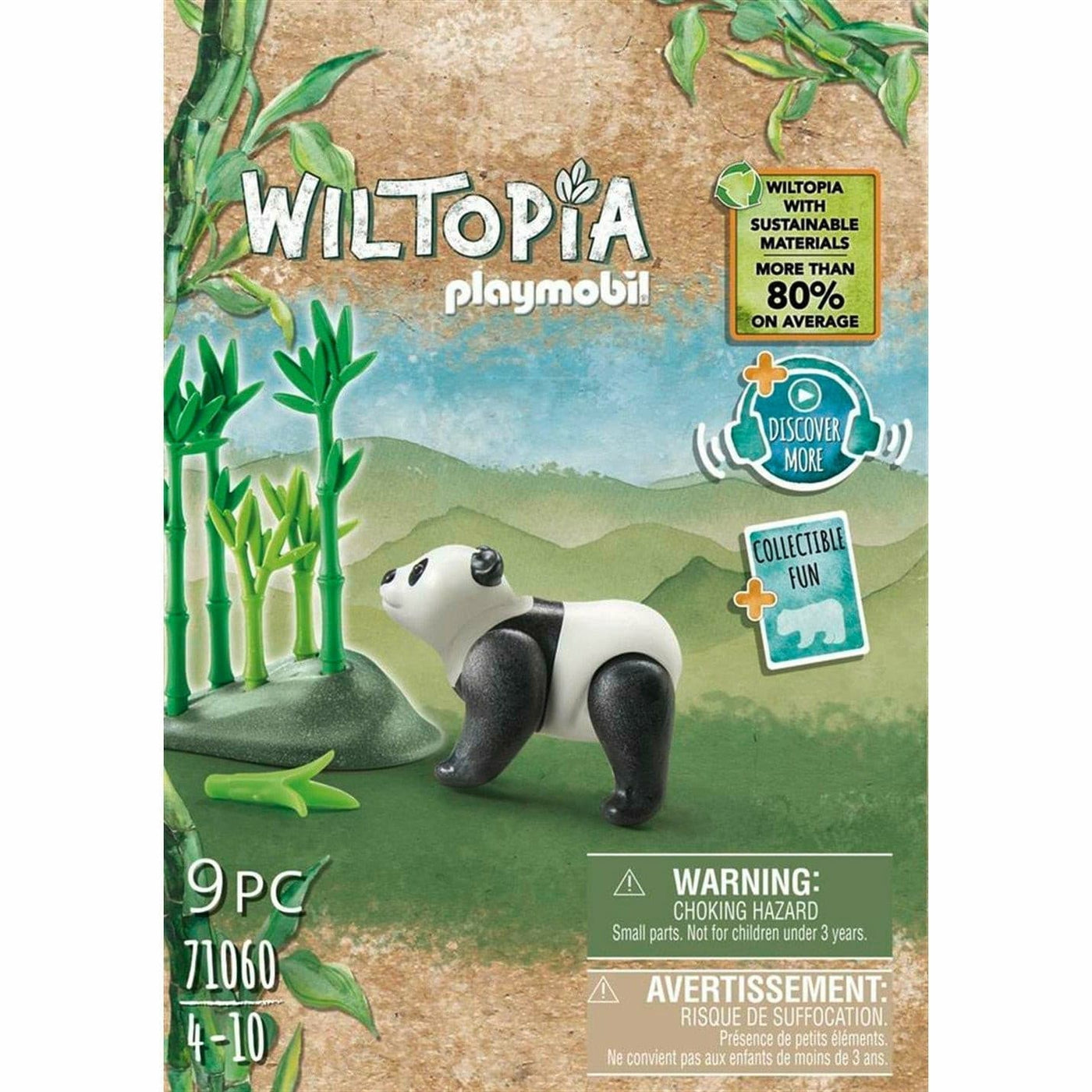 Wiltopia - Panda-Animal Figures-Playmobil-Yes Bebe