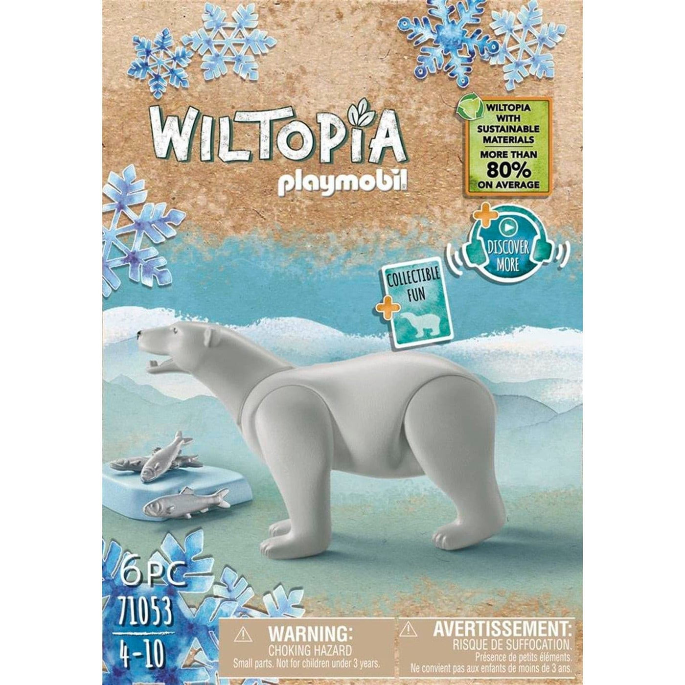 Wiltopia - Polar Bear-Animal Figures-Playmobil-Yes Bebe