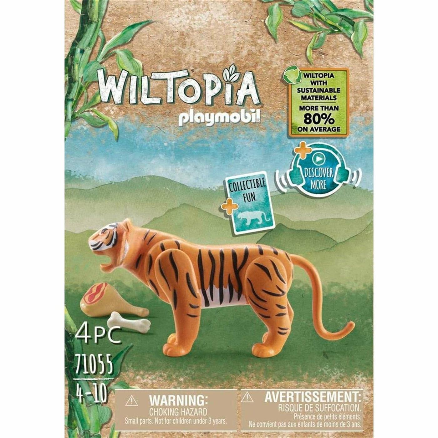 Wiltopia - Tiger-Animal Figures-Playmobil-Yes Bebe