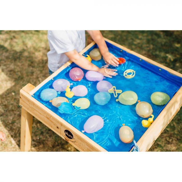 Plum Build & Splash Wooden Sand & Water Table - Natural