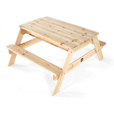 Plum Wooden Sand and Picnic Table - Natural
