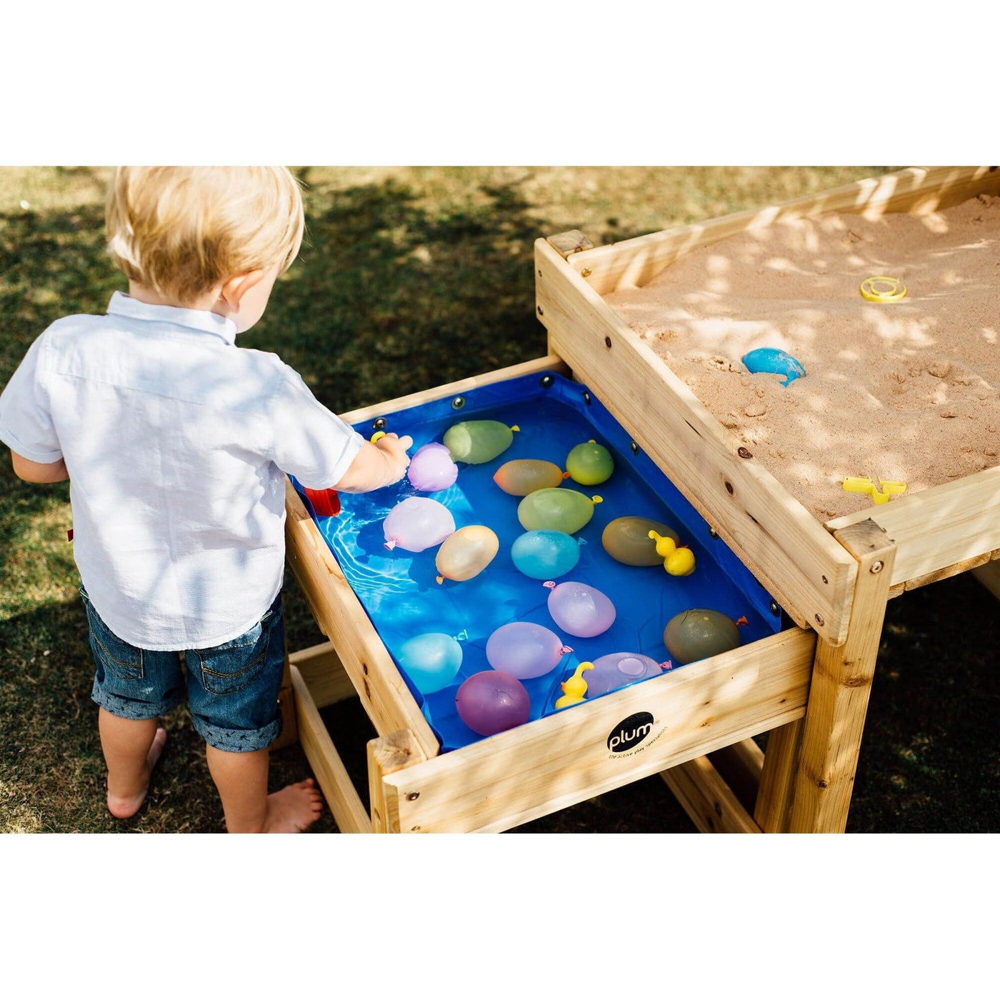 Plum® Sandy Bay Wooden Play Tables - Natural