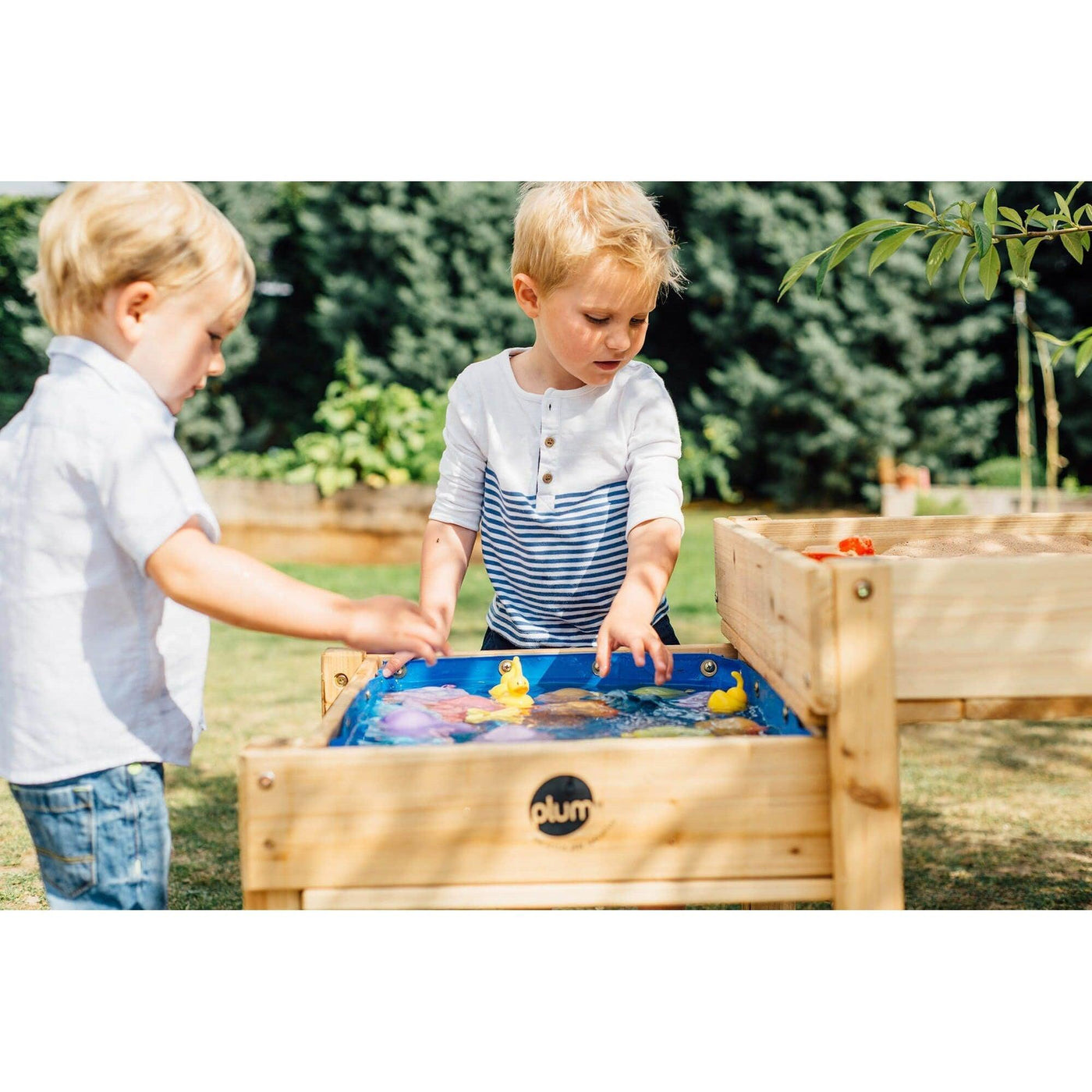 Plum® Sandy Bay Wooden Play Tables - Natural