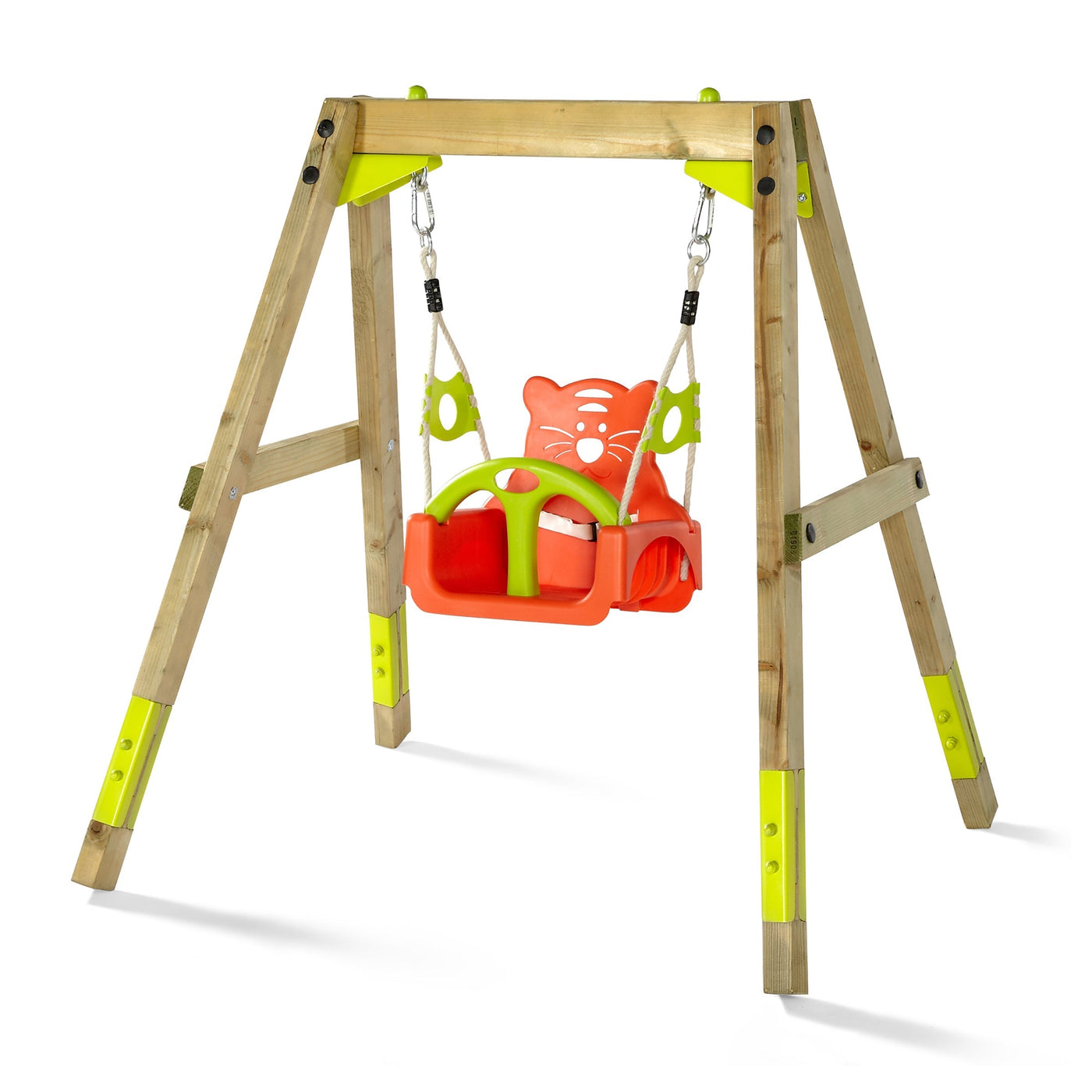 Plum® Wooden Growing Swing Set