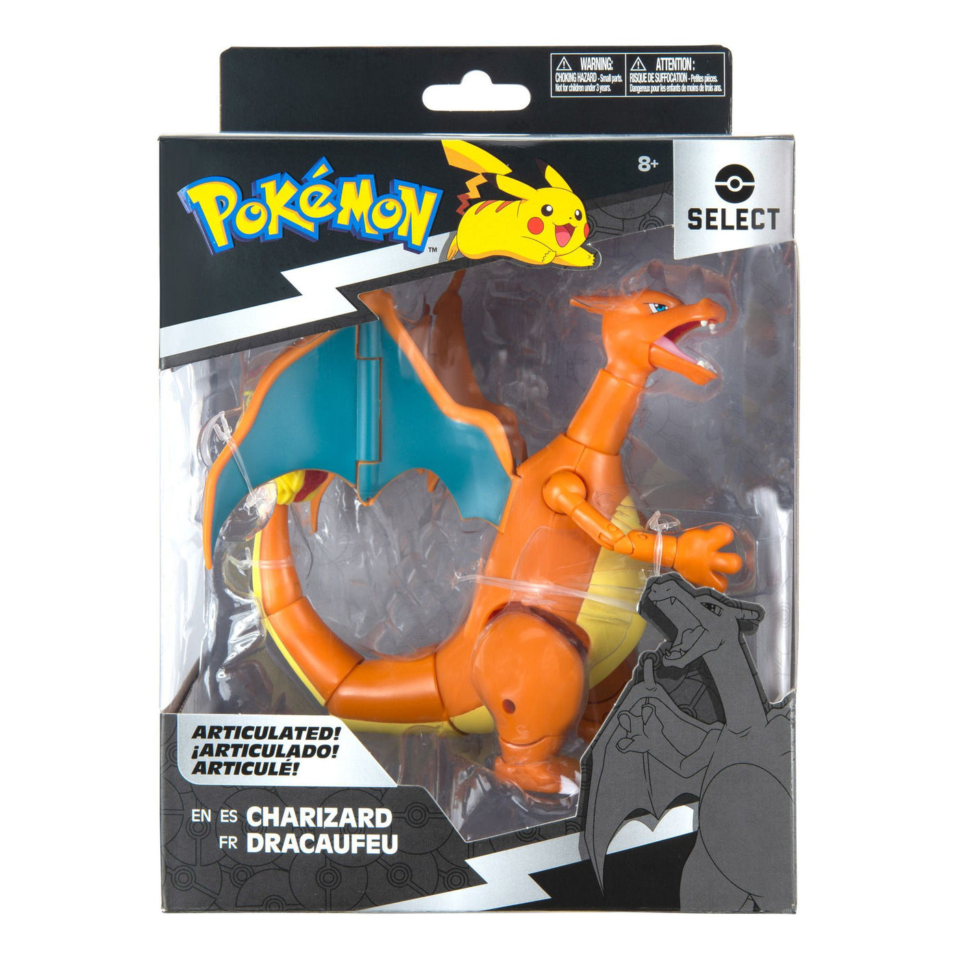 Pokemon Select 6 Inch Articulated Figure Charizard