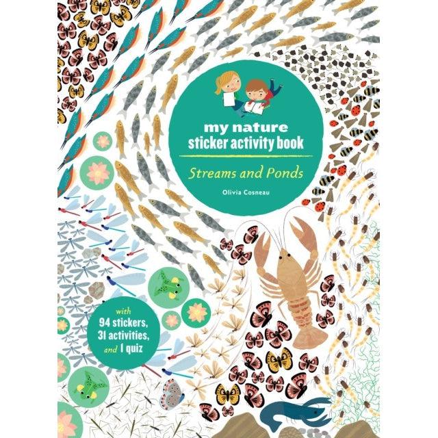 Streams And Ponds : My Nature Sticker Activity Book - Olivia Cosneau