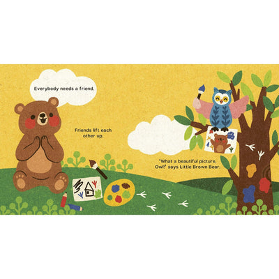 It's Ok To Need A Friend (Little Brown Bear) - Anneliesdraws