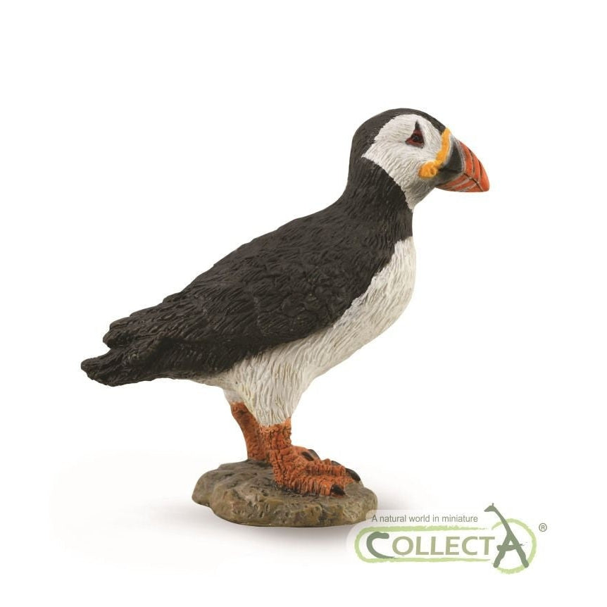 Puffin - Hand-Painted Animal Figure