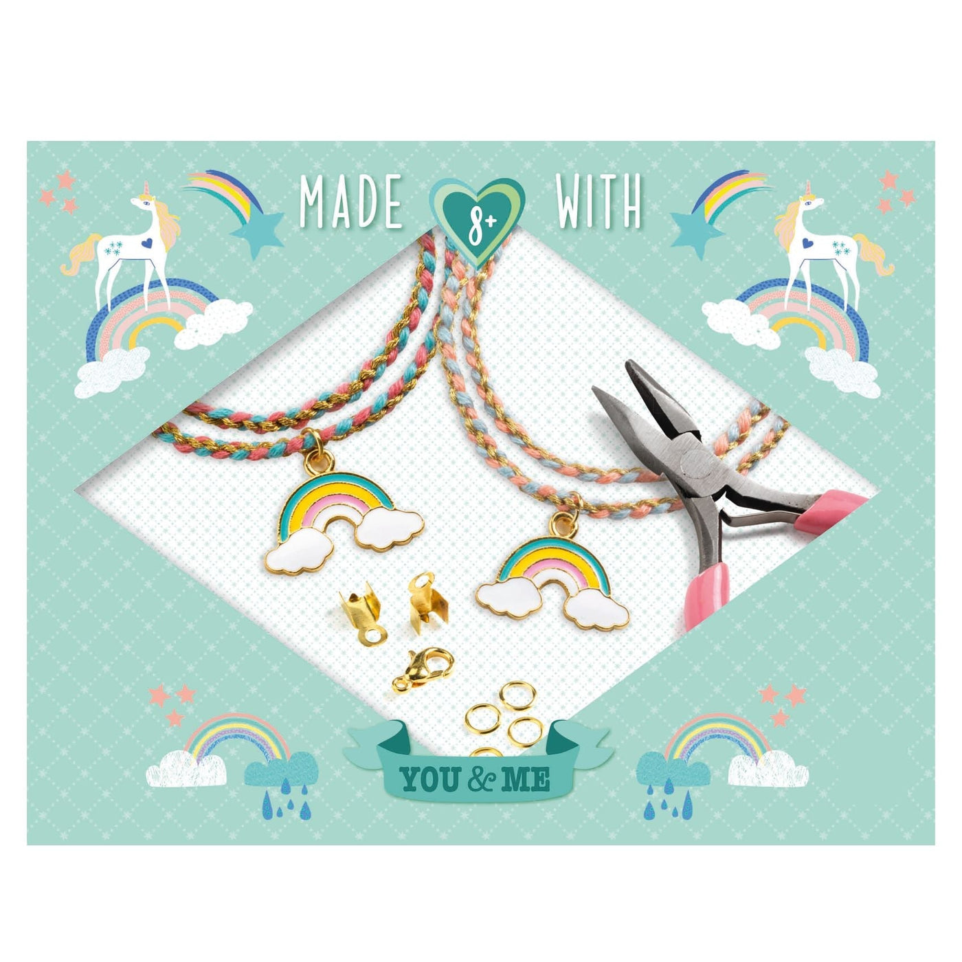 Rainbow Kumihimo - Needlework - Beads And Jewellery