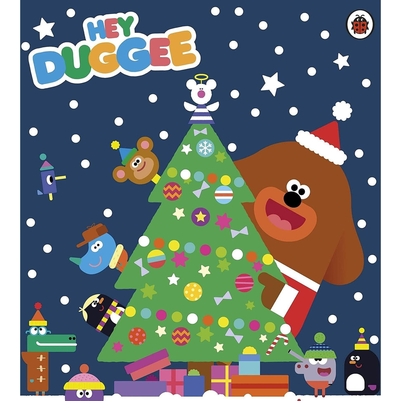 Hey Duggee: Happy Christmas! Sticker Colouring Book