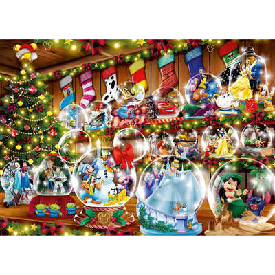 Disney Christmas Snowglobe Paradise 1000 piece Jigsaw Puzzle