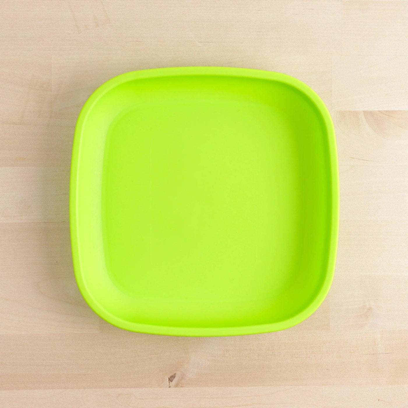 Re-Play Flat Plate - Lime Green